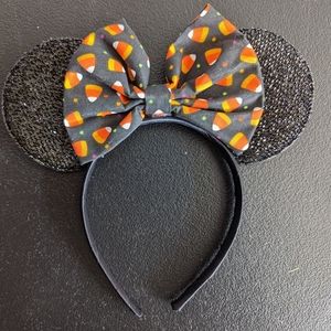 MINNIE MOUSE EARS BIG BOW HALLOWEEN THEME